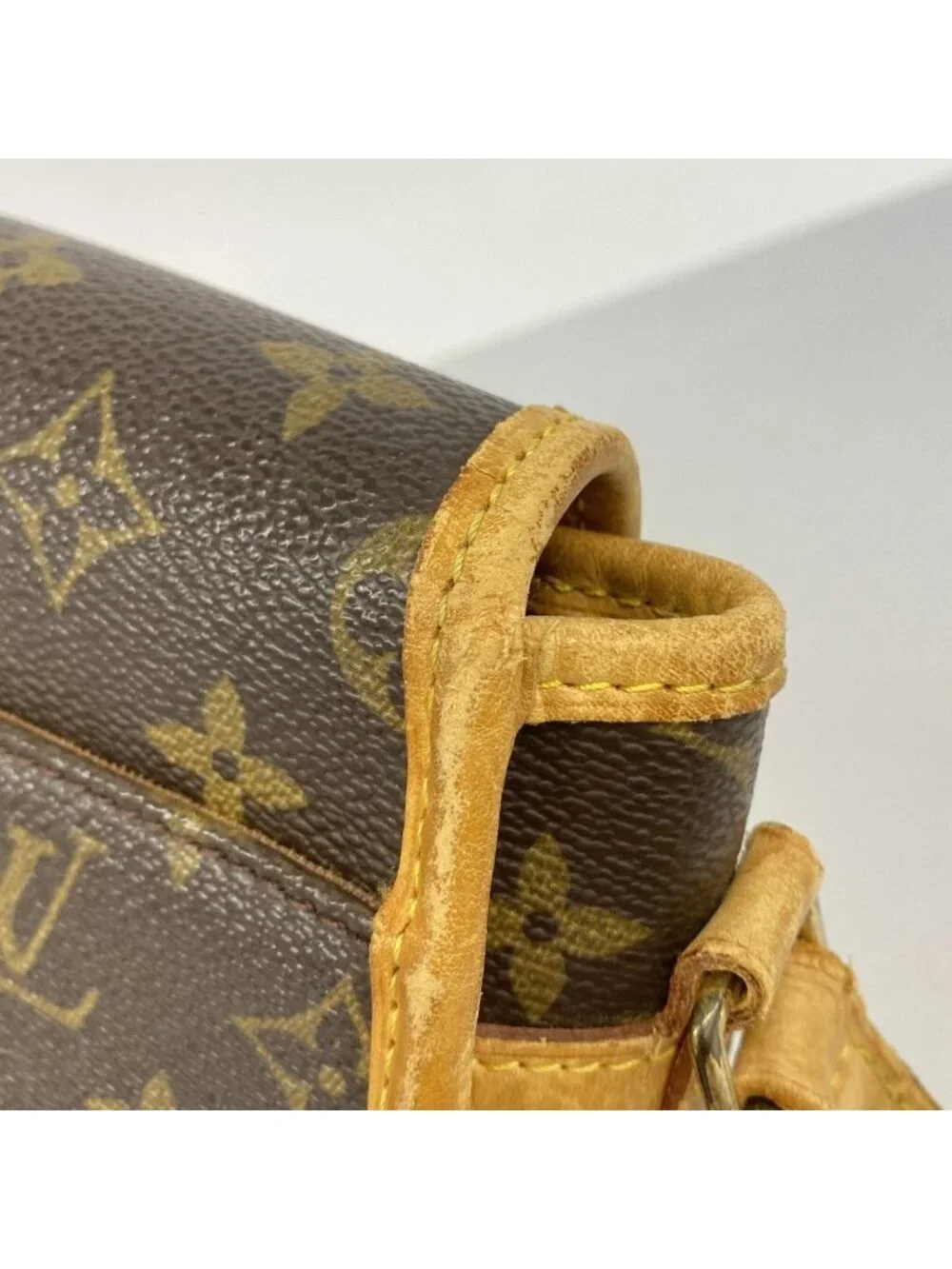 Louis Vuitton Shoulder Bag Monogram Sologne Brown
